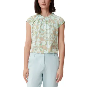 All-Over Print Blouse Women COMMA image-2