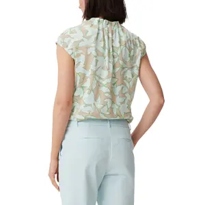 All-Over Print Blouse Women COMMA image-5