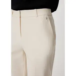 Slim Fit Trousers for Women COMMA image-1