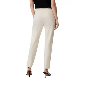 Slim Fit Trousers for Women COMMA image-3