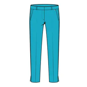 Slim Fit Trousers for Women COMMA image-4