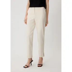 Slim Fit Trousers for Women COMMA image-6