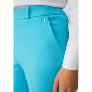 Slim Fit Trousers for Women COMMA image-1