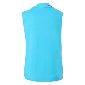 Sleeveless Cowl Neck Fluid Jersey Top for Women COMMA image-1
