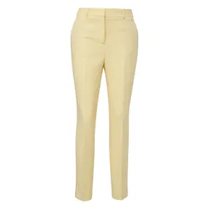 Slim Viscose Suit Trousers for Women COMMA image-0