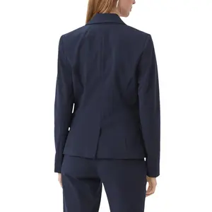 Women's Slim-Fit Viscose Blend Blazer COMMA image-5