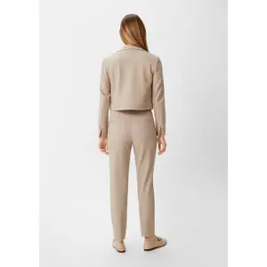 Woven Viscose Blazer Women COMMA image-4