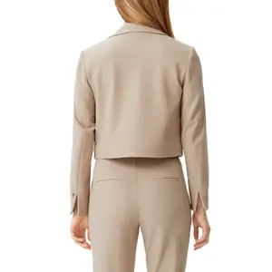 Woven Viscose Blazer Women COMMA image-5
