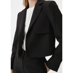 Woven Viscose Blazer Women COMMA image-3