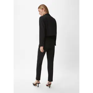 Woven Viscose Blazer Women COMMA image-4
