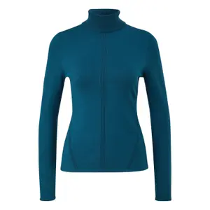 Women's Mock Neck Pullover in Mixed Viscose COMMA image-0