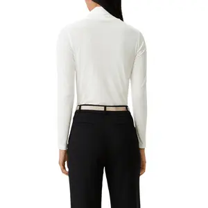 Micromodal Roll Neck Top for Women COMMA image-5