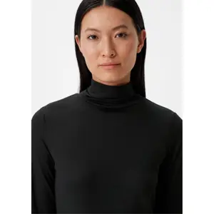 Micromodal Roll Neck Top for Women COMMA image-3