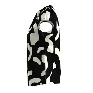 Women’s Satin Blouse with Ruffle COMMA image-6