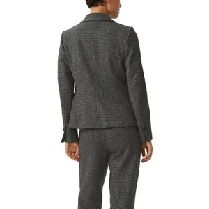 Women's Houndstooth Blazer COMMA image-5
