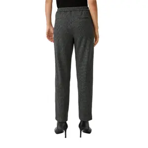 Women's Zucchini Print Trousers COMMA image-5