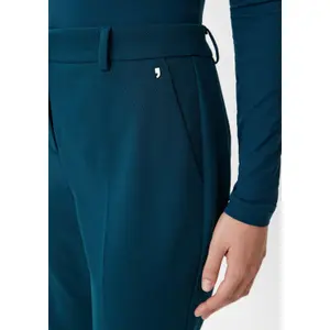 Women's Dobby Texture Suit Trousers COMMA image-3