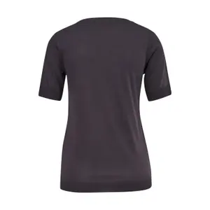Short Sleeve Lyocell and Cotton Blend T-Shirt Women COMMA image-1