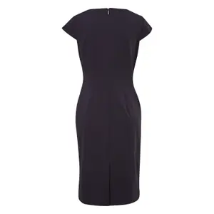Short Viscose Jersey Dress with V-Neck Women's COMMA image-1