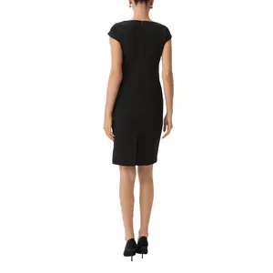 Short Viscose Jersey Stretch Dress for Women COMMA image-5