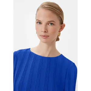 Women's Pleated Chiffon Blouse COMMA image-3