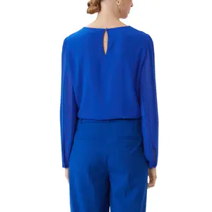 Women's Pleated Chiffon Blouse COMMA image-5