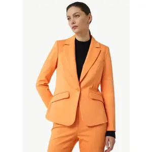 Cotton Blend Blazer Women's COMMA image-3