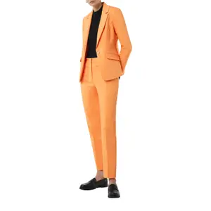 Cotton Blend Blazer Women's COMMA image-6