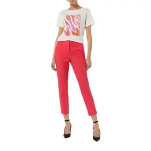 Soft Viscose Suit Trousers Women COMMA image-2