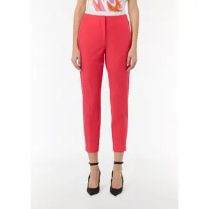 Soft Viscose Suit Trousers Women COMMA image-3