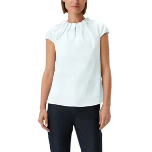 Women's Cotton Poplin Blouse COMMA image-0
