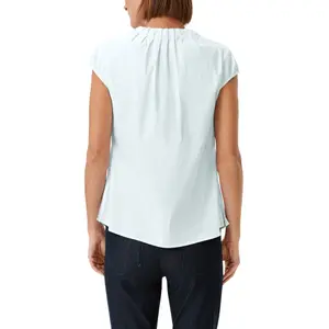 Women's Cotton Poplin Blouse COMMA image-3