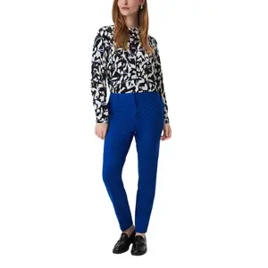 Women's Serge Cigarette Trousers COMMA image-4