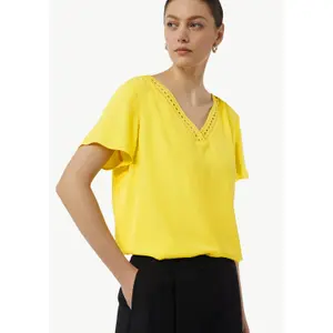 Women's Crepe Blouse COMMA image-3