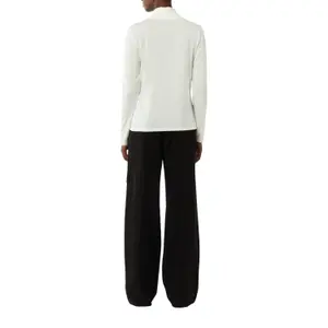 Women's Fitted Long Sleeve Turtleneck T-shirt COMMA image-3