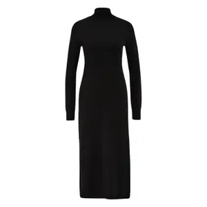 Women's Long Winter Dress with Long Sleeves and Side Slits COMMA image-0