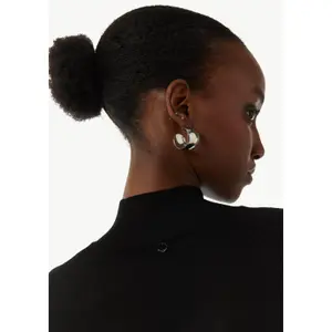 Women's Long Winter Dress with Long Sleeves and Side Slits COMMA image-3