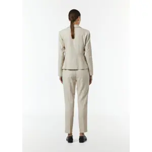 Textured Pattern Blazer Women COMMA image-4