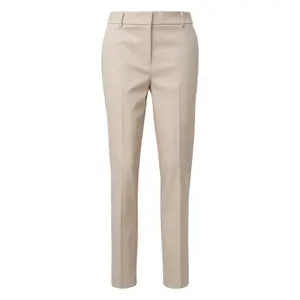 Women's Tailored Cigarette Trousers with Creases COMMA image-0
