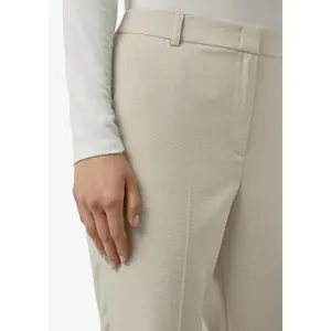 Women's Tailored Cigarette Trousers with Creases COMMA image-3