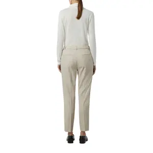 Women's Tailored Cigarette Trousers with Creases COMMA image-5