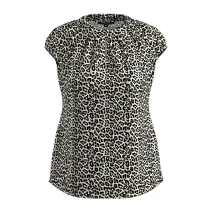 Satin Blouse with Pattern for Women COMMA image-0