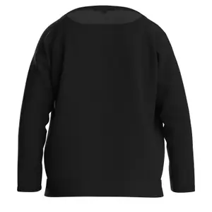 Women's Lyocell and Cotton Long Sleeve Boat Neck T-Shirt COMMA image-1