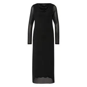 Women's V-Neck Bodycon Dress in Cotton Blend COMMA image-0