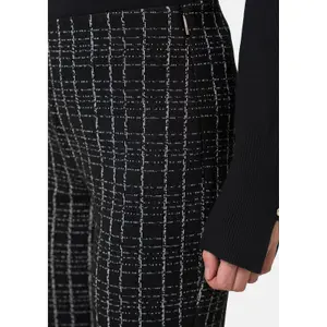 Women's Boucle Jersey Trousers COMMA image-3