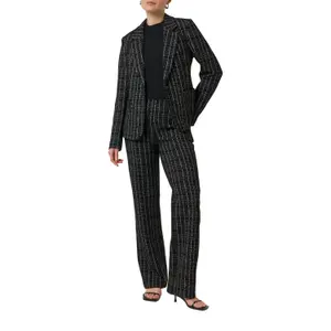 Women's Boucle Jersey Trousers COMMA image-6