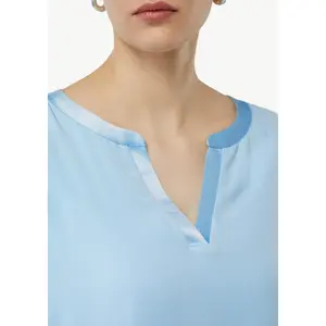 Women's 3/4 Sleeve Viscose Blend Jersey T-shirt COMMA image-1