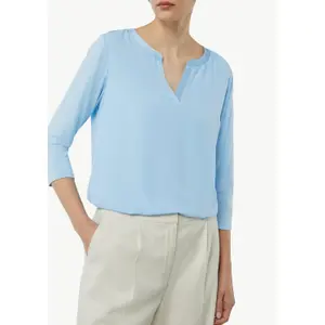 Women's 3/4 Sleeve Viscose Blend Jersey T-shirt COMMA image-6