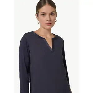 Women's 3/4 Sleeve Viscose Blend Jersey T-shirt COMMA image-1