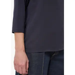 Women's 3/4 Sleeve Viscose Blend Jersey T-shirt COMMA image-6